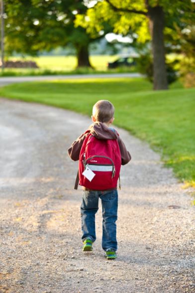 boy goes to school; Beethoven education