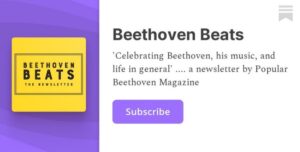 Beethoven Beats Newsletter